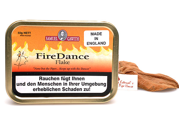 Samuel Gawith Fire Dance Flake Pipe tobacco 50g Tin Samuel Gawith Fire Dance Flake Pipe tobacco 50g Tin